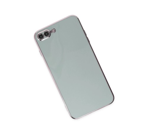 iPhone 7 Plus Kılıf Volet Silikon - Açık Yeşil iPhone 7 Plus Kılıf Volet Silikon - Açık Yeşil