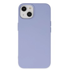 iPhone 14 Plus Kılıf Nano içi Kadife Silikon - Lila