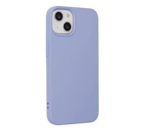 iPhone 14 Plus Kılıf Nano içi Kadife Silikon - Lila iPhone 14 Plus Kılıf Nano içi Kadife Silikon - Lila