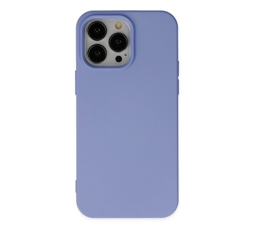 iPhone 14 Pro Kılıf Nano içi Kadife Silikon - Lila