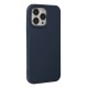 iPhone 14 Pro Kılıf Nano içi Kadife Silikon - Lacivert