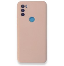 General Mobile GM 21 Plus Kılıf Nano içi Kadife Silikon - Pudra
