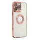 iPhone 13 Pro Max Kılıf Slot Silikon - Rose Gold