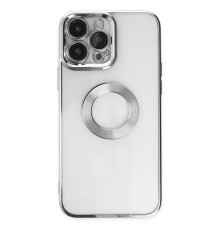 iPhone 14 Pro Kılıf Slot Silikon - Gümüş