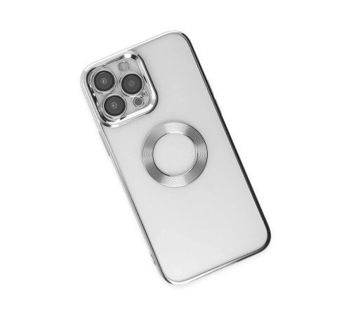 iPhone 14 Pro Kılıf Slot Silikon - Gümüş iPhone 14 Pro Kılıf Slot Silikon - Gümüş
