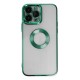iPhone 14 Pro Kılıf Slot Silikon - Köknar Yeşili