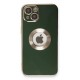 iPhone 14 Plus Kılıf Store Silikon - Yeşil