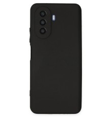 Huawei Nova Y70 Kılıf First Silikon - Siyah