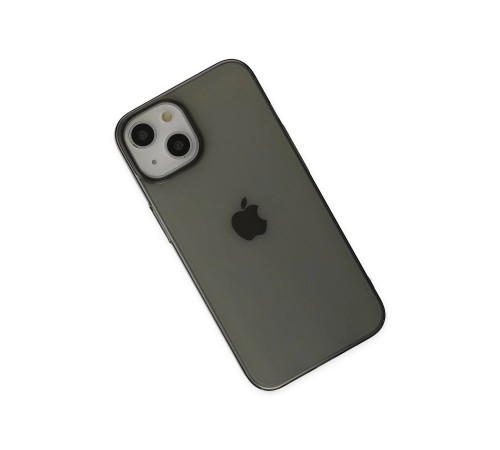 iPhone 14 Plus Kılıf Pc Sert Şeffaf Kapak - Siyah iPhone 14 Plus Kılıf Pc Sert Şeffaf Kapak - Siyah