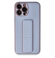 iPhone 14 Pro Kılıf Coco Deri Standlı Kapak - Sky Blue