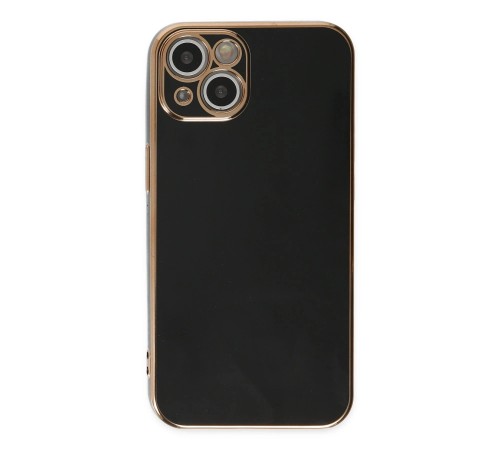 iPhone 14 Kılıf Volet Silikon - Siyah iPhone 14 Kılıf Volet Silikon - Siyah