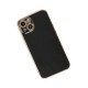 iPhone 14 Kılıf Volet Silikon - Siyah