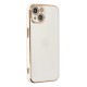 iPhone 14 Kılıf Volet Silikon - Beyaz
