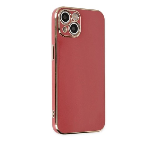 iPhone 14 Kılıf Volet Silikon - Kırmızı iPhone 14 Kılıf Volet Silikon - Kırmızı