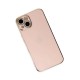 iPhone 14 Kılıf Volet Silikon - Pembe