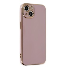 iPhone 14 Kılıf Volet Silikon - Mor