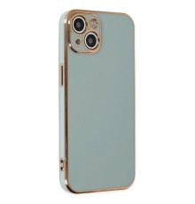 iPhone 14 Kılıf Volet Silikon - Açık Yeşil