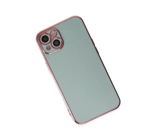 iPhone 14 Kılıf Volet Silikon - Açık Yeşil iPhone 14 Kılıf Volet Silikon - Açık Yeşil