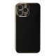 iPhone 14 Pro Kılıf Volet Silikon - Siyah