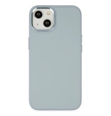 iPhone 14 Plus Kılıf Asya Deri Silikon - Sierra Blue