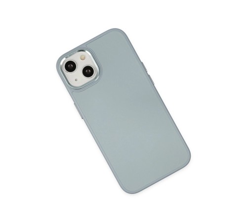 iPhone 14 Plus Kılıf Asya Deri Silikon - Sierra Blue iPhone 14 Plus Kılıf Asya Deri Silikon - Sierra Blue