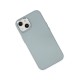 iPhone 14 Plus Kılıf Asya Deri Silikon - Sierra Blue