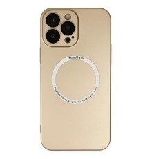 iPhone 14 Pro Max Kılıf Jack Magneticsafe Lens Silikon - Gold