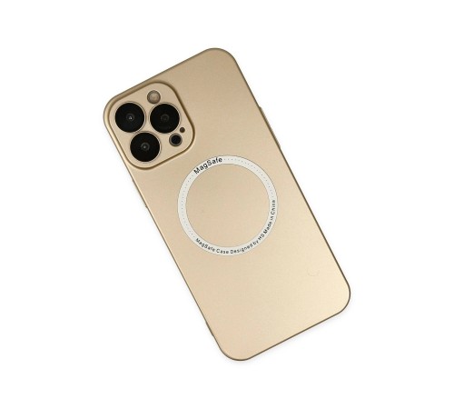 iPhone 14 Pro Max Kılıf Jack Magneticsafe Lens Silikon - Gold iPhone 14 Pro Max Kılıf Jack Magneticsafe Lens Silikon - Gold