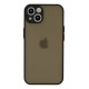 iPhone 14 Kılıf Montreal Silikon Kapak - Siyah