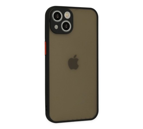 iPhone 14 Kılıf Montreal Silikon Kapak - Siyah iPhone 14 Kılıf Montreal Silikon Kapak - Siyah