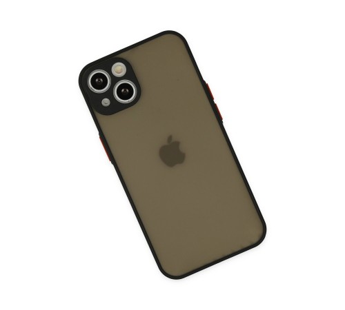 iPhone 14 Kılıf Montreal Silikon Kapak - Siyah iPhone 14 Kılıf Montreal Silikon Kapak - Siyah