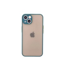 iPhone 14 Kılıf Montreal Silikon Kapak - Yeşil