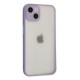 iPhone 14 Kılıf Montreal Silikon Kapak - Mor
