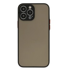 iPhone 14 Pro Kılıf Montreal Silikon Kapak - Siyah