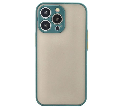 iPhone 14 Pro Kılıf Montreal Silikon Kapak - Yeşil iPhone 14 Pro Kılıf Montreal Silikon Kapak - Yeşil