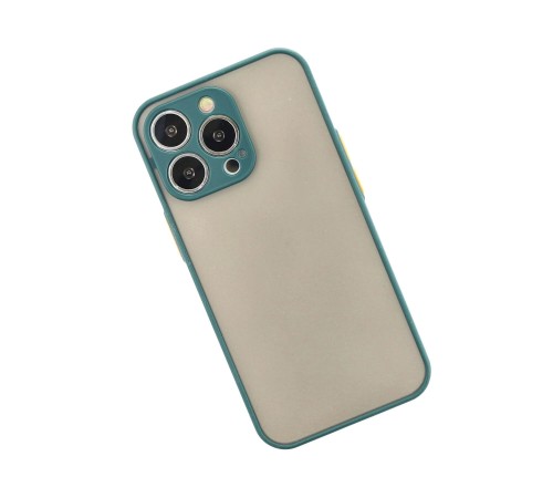 iPhone 14 Pro Kılıf Montreal Silikon Kapak - Yeşil iPhone 14 Pro Kılıf Montreal Silikon Kapak - Yeşil