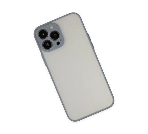 iPhone 14 Pro Kılıf Montreal Silikon Kapak - Gri iPhone 14 Pro Kılıf Montreal Silikon Kapak - Gri