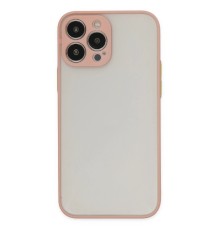 iPhone 14 Pro Kılıf Montreal Silikon Kapak - Pembe