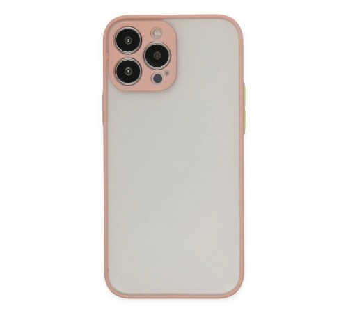 iPhone 14 Pro Kılıf Montreal Silikon Kapak - Pembe iPhone 14 Pro Kılıf Montreal Silikon Kapak - Pembe