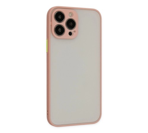 iPhone 14 Pro Kılıf Montreal Silikon Kapak - Pembe iPhone 14 Pro Kılıf Montreal Silikon Kapak - Pembe