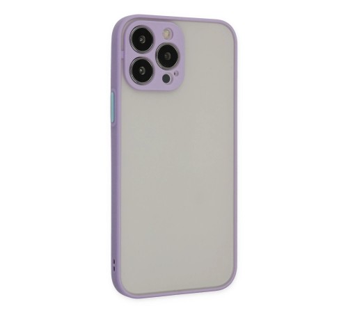 iPhone 14 Pro Max Kılıf Montreal Silikon Kapak - Mor iPhone 14 Pro Max Kılıf Montreal Silikon Kapak - Mor