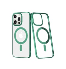 iPhone 12 Pro Max Kılıf Element Magneticsafe Sert Kapak - Köknar Yeşili