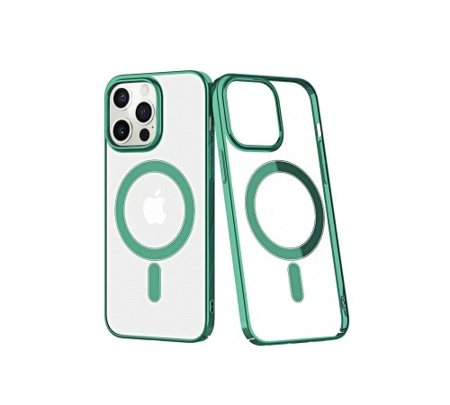 iPhone 12 Pro Max Kılıf Element Magneticsafe Sert Kapak - Köknar Yeşili iPhone 12 Pro Max Kılıf Element Magneticsafe Sert Kapak - Köknar Yeşili