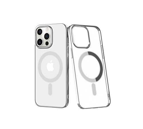 iPhone 12 Pro Max Kılıf Element Magneticsafe Sert Kapak - Gümüş iPhone 12 Pro Max Kılıf Element Magneticsafe Sert Kapak - Gümüş