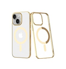 iPhone 14 Plus Kılıf Element Magneticsafe Sert Kapak - Gold