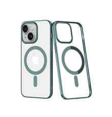 iPhone 14 Plus Kılıf Element Magneticsafe Sert Kapak - Köknar Yeşili