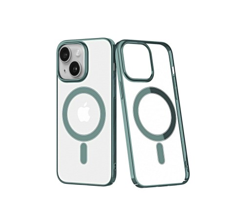 iPhone 14 Plus Kılıf Element Magneticsafe Sert Kapak - Köknar Yeşili