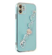 iPhone 11 Kılıf Esila Silikon - Su Yeşili