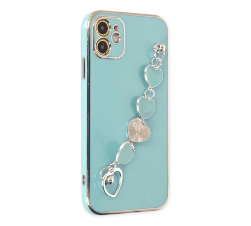 iPhone 11 Kılıf Esila Silikon - Su Yeşili iPhone 11 Kılıf Esila Silikon - Su Yeşili