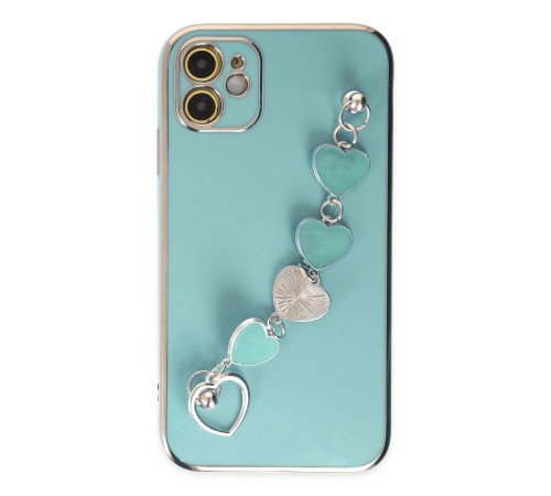 iPhone 11 Kılıf Esila Silikon - Su Yeşili iPhone 11 Kılıf Esila Silikon - Su Yeşili